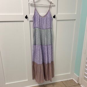 Roller Rabbit Lavender and Gold Dress